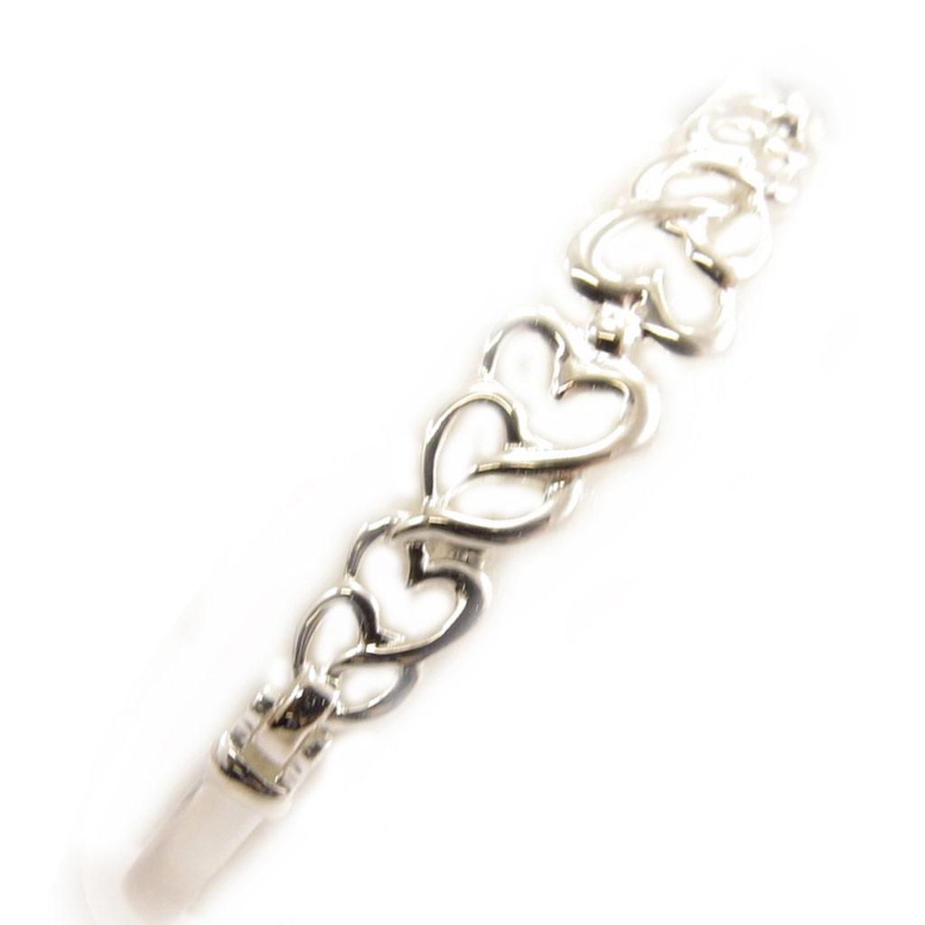 Les Trésors De Lily [D7248] - Silver Bracelet 'Love Parade'