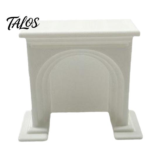 3D Printed Mini Fireplace, Micro Scene Furniture, Desktop Decoration for Room Box, Model Display Accessory