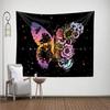 Butterfly Flower Wall Tapestry Wall Hanging For Bedroom Living Room College Dorm Decoration