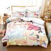 3D Printed Anime Onimai Bedding Set 2/3 Piece Duvet Cover Set Cute Girls Printed Bed Linen For Bedroom Decor Fans Gift