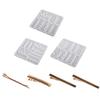 Silicone Hairpin Resin Molds, Hair Clip Clamps Models Hair Clips Silicone Resin Jewelry DIY Hand Making Hair Clip Mold