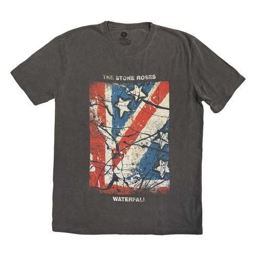 The Stone Roses Unisex Adult Waterfall Printed Stone Wash T-Shirt