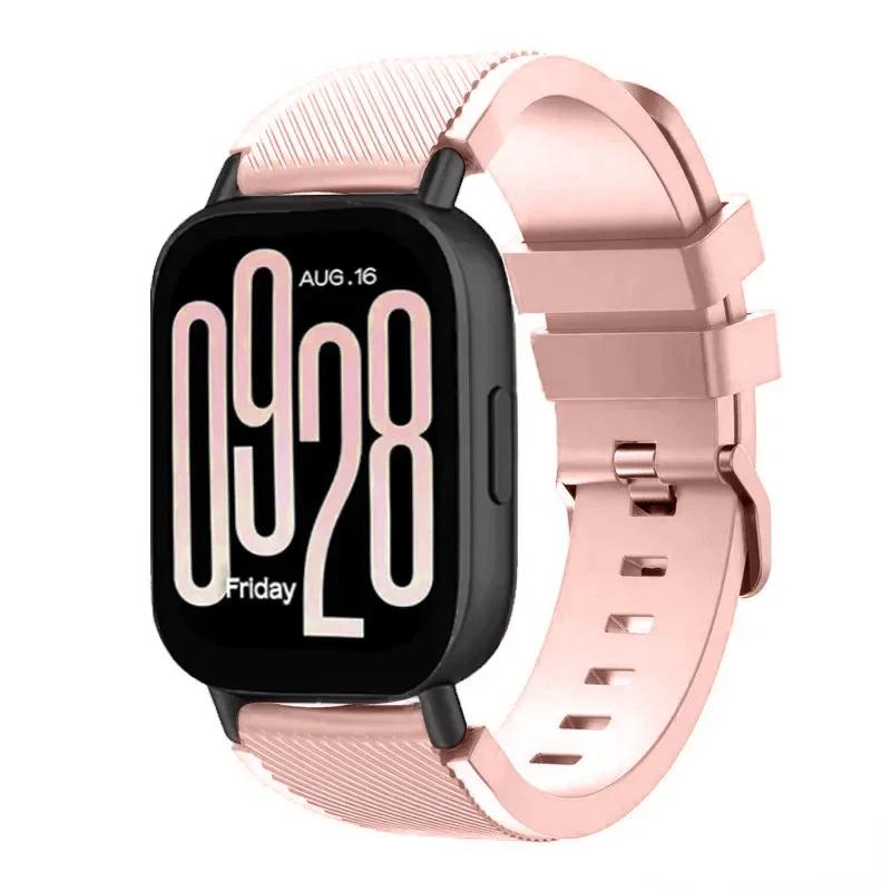 Sport-Silikonarmband für Redmi Watch 5 Active 5 Lite Smartwatch Sportliches Weiches Atmungsaktives Band für Redmi Watch 3 Active 3 Lite