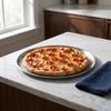 Padella Frutta Rotonda in Acciaio Inossidabile Teglia Pizza Rotonda Spazzolata Dessert Frutta Cucina Occidentale