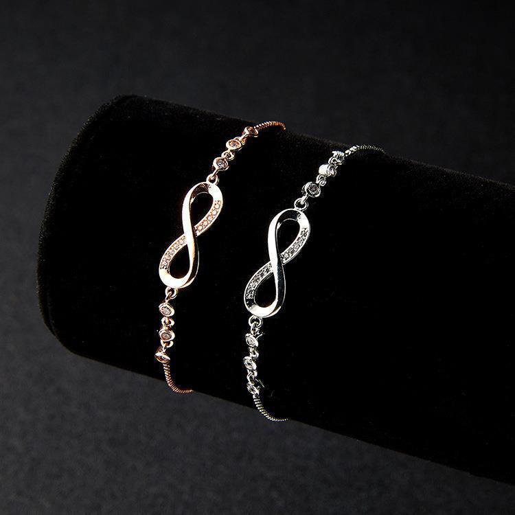 Infinity Love Cross-Border Eight-Character Bracelets - All-Match Hand Jewelry