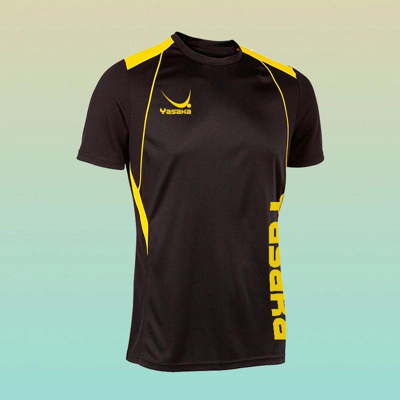 Men's Boutique T-shirt Summer Ultra-thin Breathable Fitness Sports Short-sleeved Table Tennis Clothing Trendy Men's Clothing