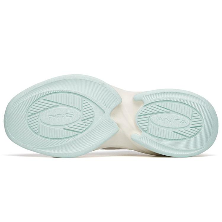 New Anta Variety Training Collection Slip Resistant Cushioning Wear Resistant Low Top Training Shoes Women's White Blue 122227756-2