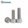 DIN912 Stainless Steel Hex Socket Head Cap Screws, Machine Thread Bolts, M1.4, M3-M6.