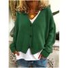 Autumn and Winter Casual Loose Knitted Cardigan Women's Sweaters