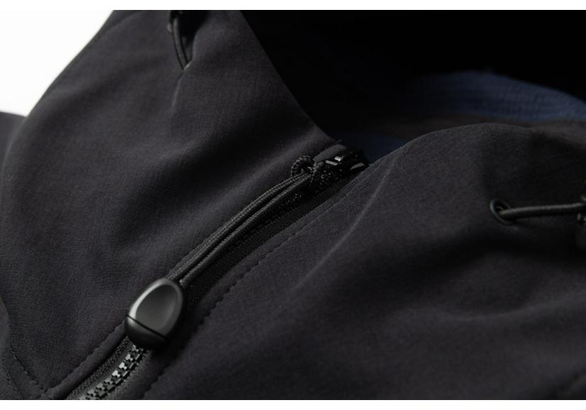 Unisex Windbreaker: Vogelhuis Softshell Jas, Fleece-Gevoerd, Waterdicht & Winddicht voor Herfst/Winter Bergbeklimmen.