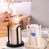 Disposable Cup Dispenser Paper Cup Holder Storage Rack Punching Free for Home