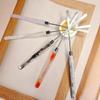 1Pcs Acrylic Handle Nail Art Stirring Rod Mixing Spatula Liquid Foundation Color Gel Powder Mixing Stick Scraper Makeup Tools