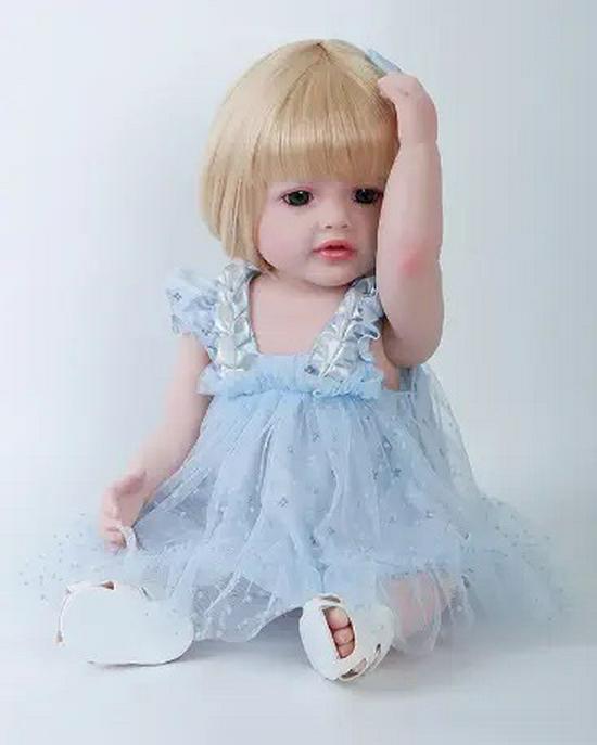 55cm Realistic Full Silicone Reborn Doll Betty
