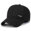 Men's Stylish Outdoor Baseball Cap with Ear Protection - Casual, Warm Duckbill Design