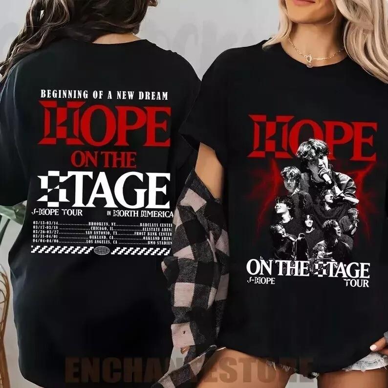 

Jhope Tour In North America 2025 TShirt S to 5XL Unisex T-Shirt S