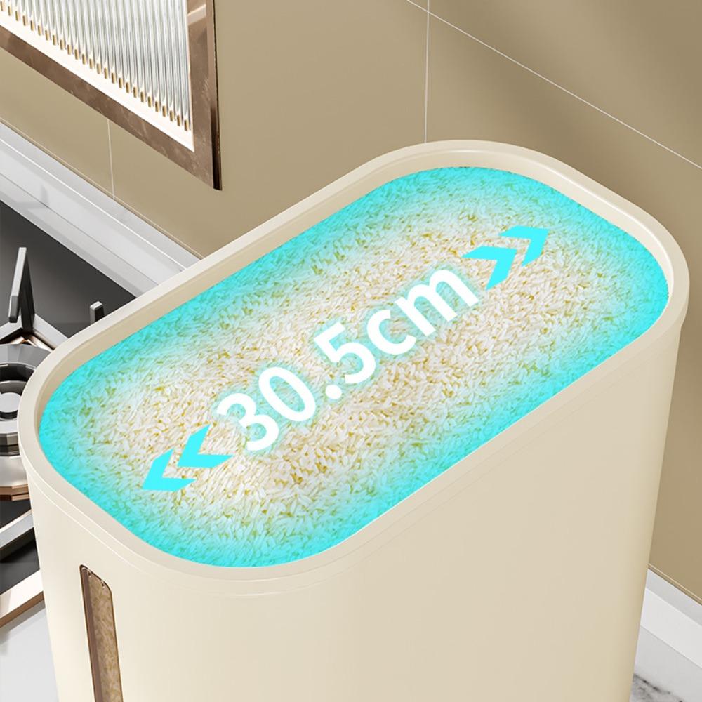 High-capacity Sealed Rice Tank 6/11kg Powder Storage Bucket New Kitchen Storage Box