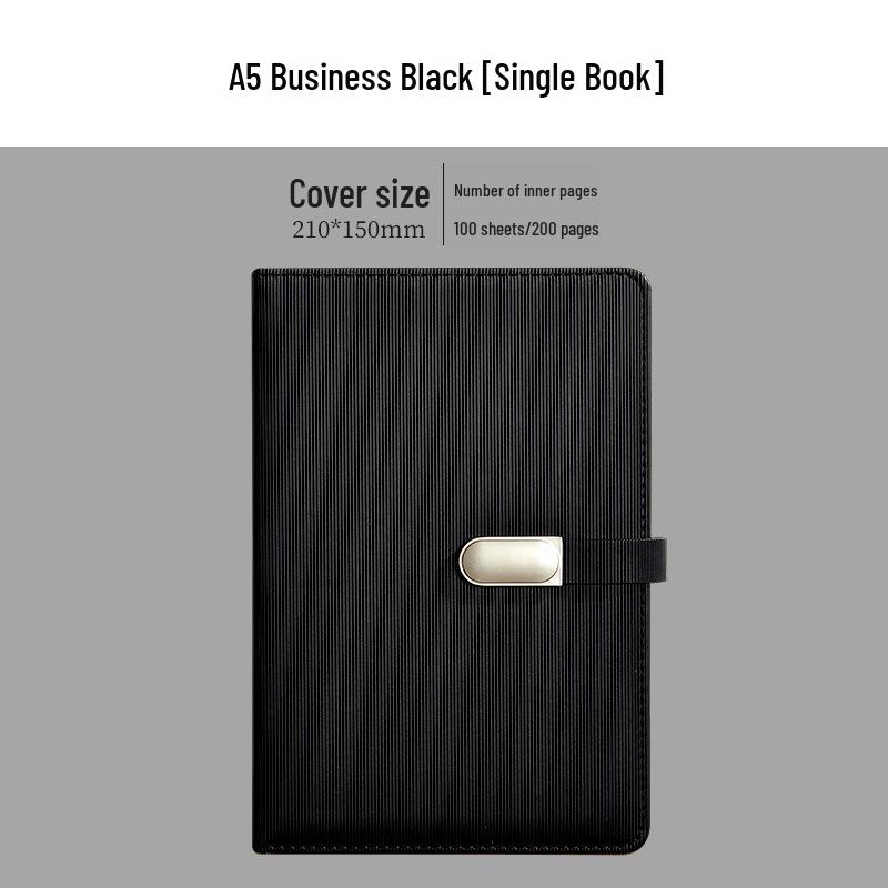 Elegant A5 Thickened Notebook Gift Set for Business & Office Meetings A5