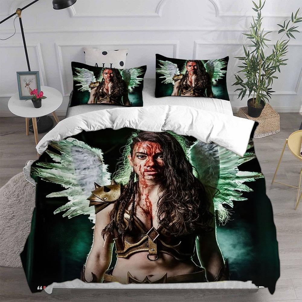 Terrifier 2 (2022) Bedding Sets Bed Cover Comforter Duvet Cover Pillow Case 2-3 Pieces Sets Horror Christmas Decoration