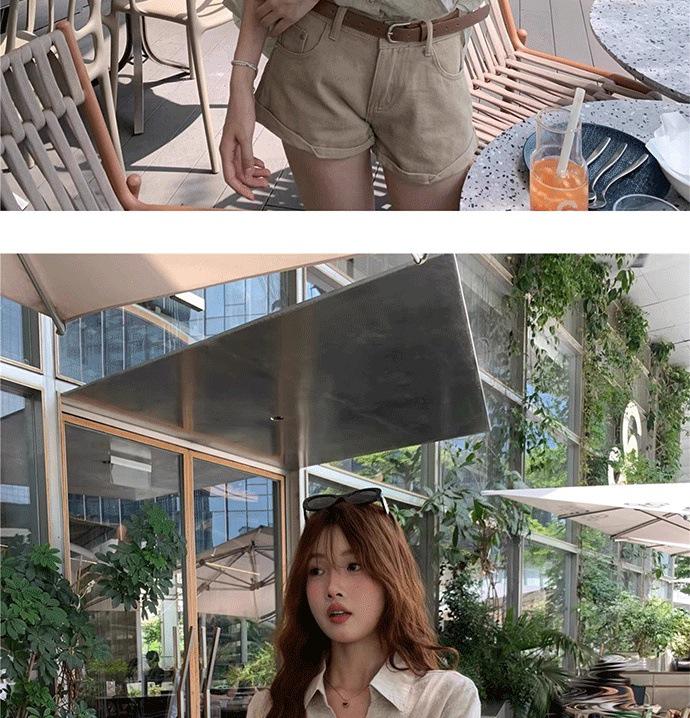 Women's French Retro Long Sleeve Shirt - 2026 Spring Collection, Loose-Fit, Classic Style