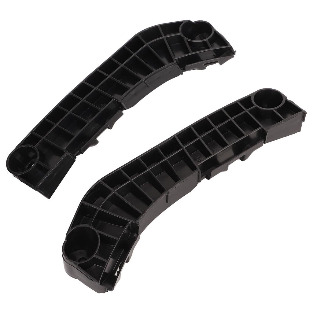 2Pcs Front Left Right Bumper Support Bracket Scratch Resistant Black 5253506030 Replacement for Camry 2007 To 2011