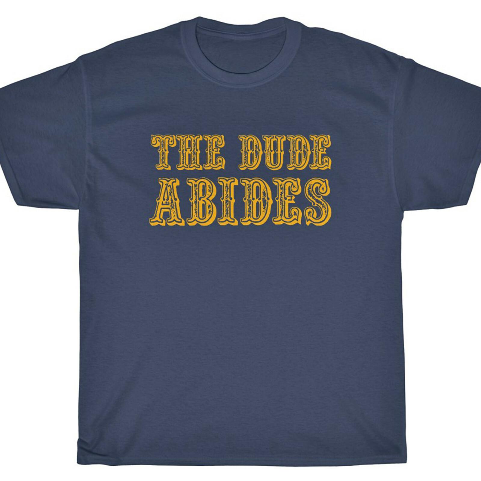 THE DUDE ABIDES -Shirt Lebowski Walter Big jeffrey XXL