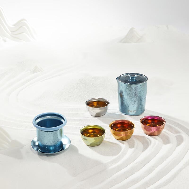 TAIC Pure Titanium Kung Fu Tea Set