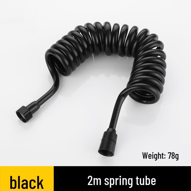 Black Copper Bidet Sprayer: Toilet Companion & Booster Shower Faucet