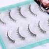 Transparent Terrier 5 Packs L-Shaped False Eyelashes Natural Comic Barbie Eyelashes Little Demon Eyelashes