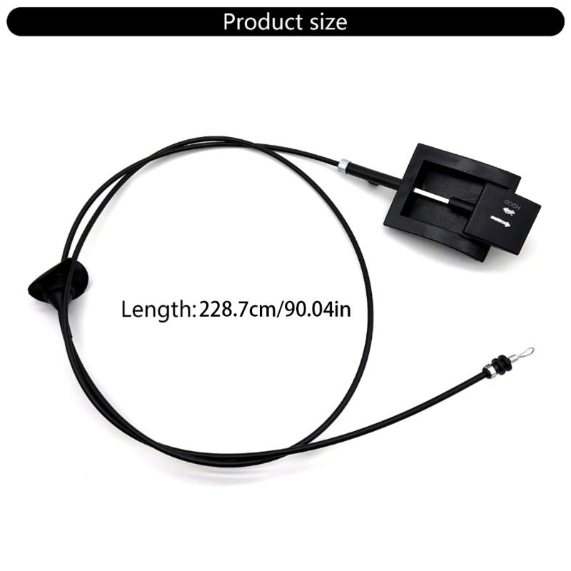 Reinforced High Strength Hood Release Cable Quick Access Design E7TZ16916A 912-041 Enhancing Durability Commercial Use