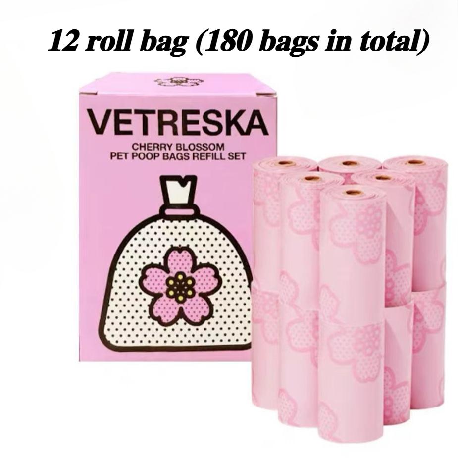 Potty Bag Outdoor Dog Walk Potty Set Strong Bearing Capacity Thickened Portable Garbage Bags Strong and Durable Pet Products