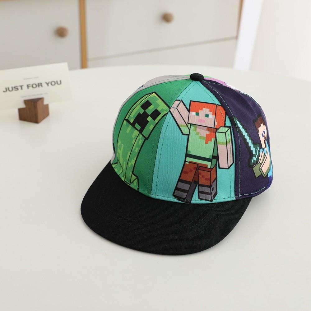 Pokemon Kids Baseball Cap With Sun Protection For Outdoor Play Green