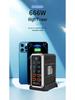 PD3.1 Multi-port USB Desktop Charger 660W: High-Power Gallium Nitride Super Fast Charging Station