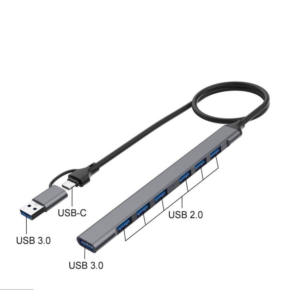 

Док-станция USB 3.0 USB-C 4 порта Док-станция «два в одном» Компьютерный концентратор