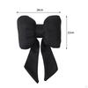 Car Neck Pillow Bow Tie for with Elastic Strap Driving