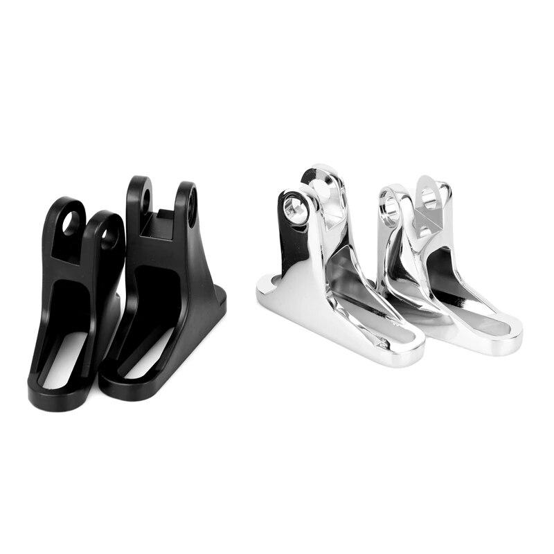 Motorcycle Foot Rests Rear Passenger Footpegs Pegs Mount Bracket for Harley Davidson Touring 1993-2023 Road King Road Glide
