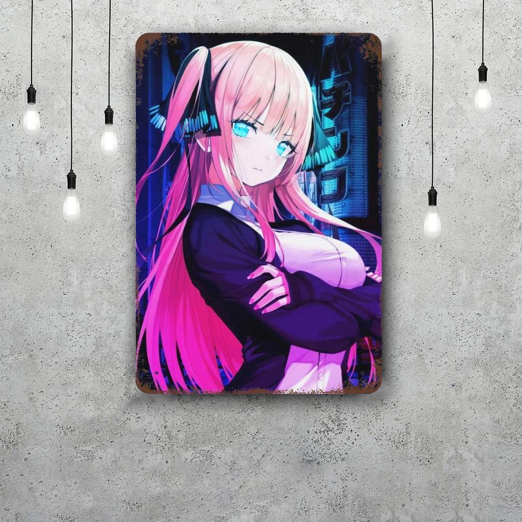 quintessential quintuplets TV drama Retro Vintage Tin Sign Poster Decorative Plaque Metal Plate Wall Decor