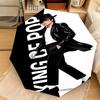 1PC Michael jackson Automatic Umbrella - Suitable Travel Outdoor Portable Umbrella Birthday Gift Daily Essentials