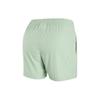 Skechers Solid Color Mid-Rise Straight Leg Casual Shorts Women Shorts Green P323W008-02QQ