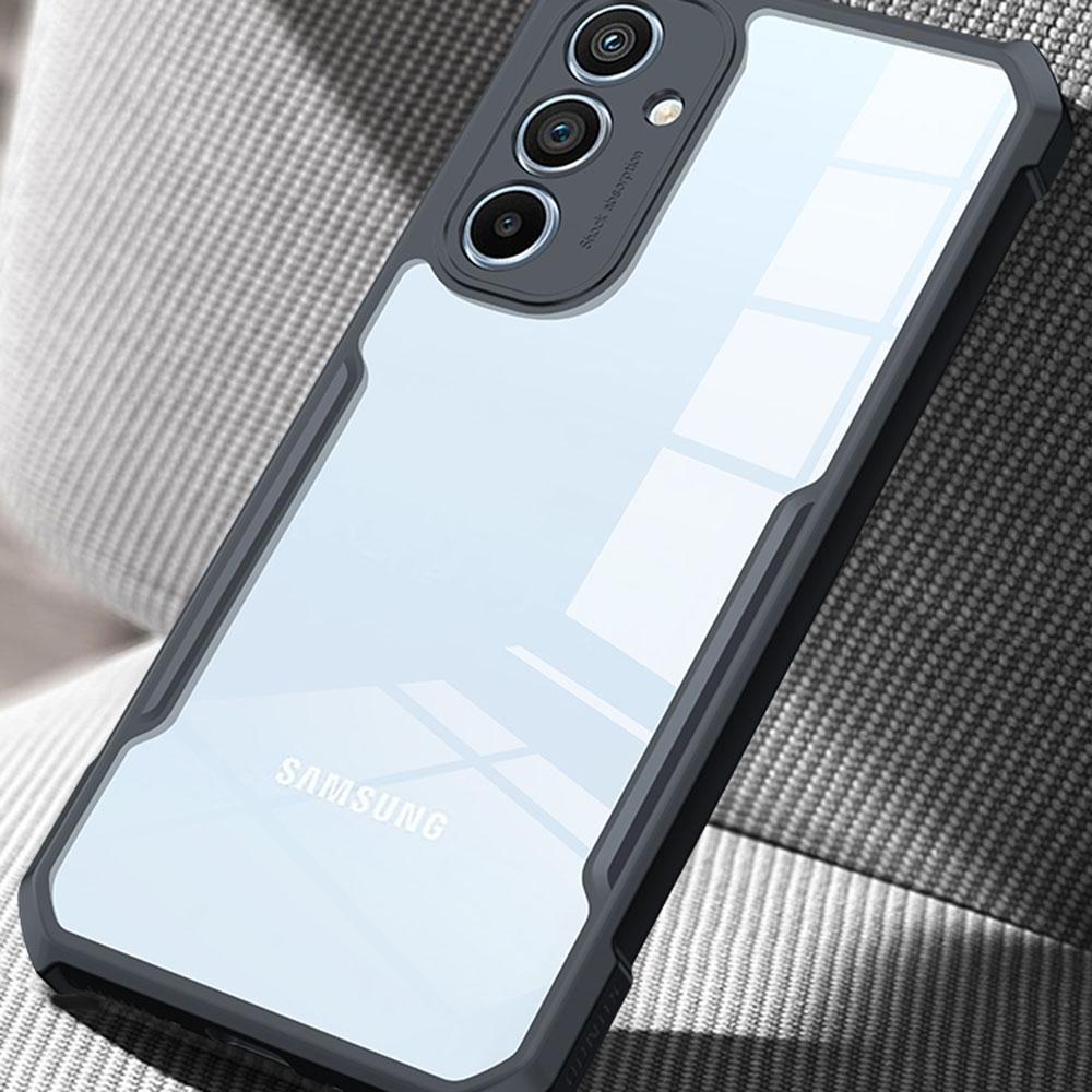 XUNDD For Samsung Galaxy A54 5G Cell Phone Case Anti-drop Acrylic+TPU Transparent Phone Cover