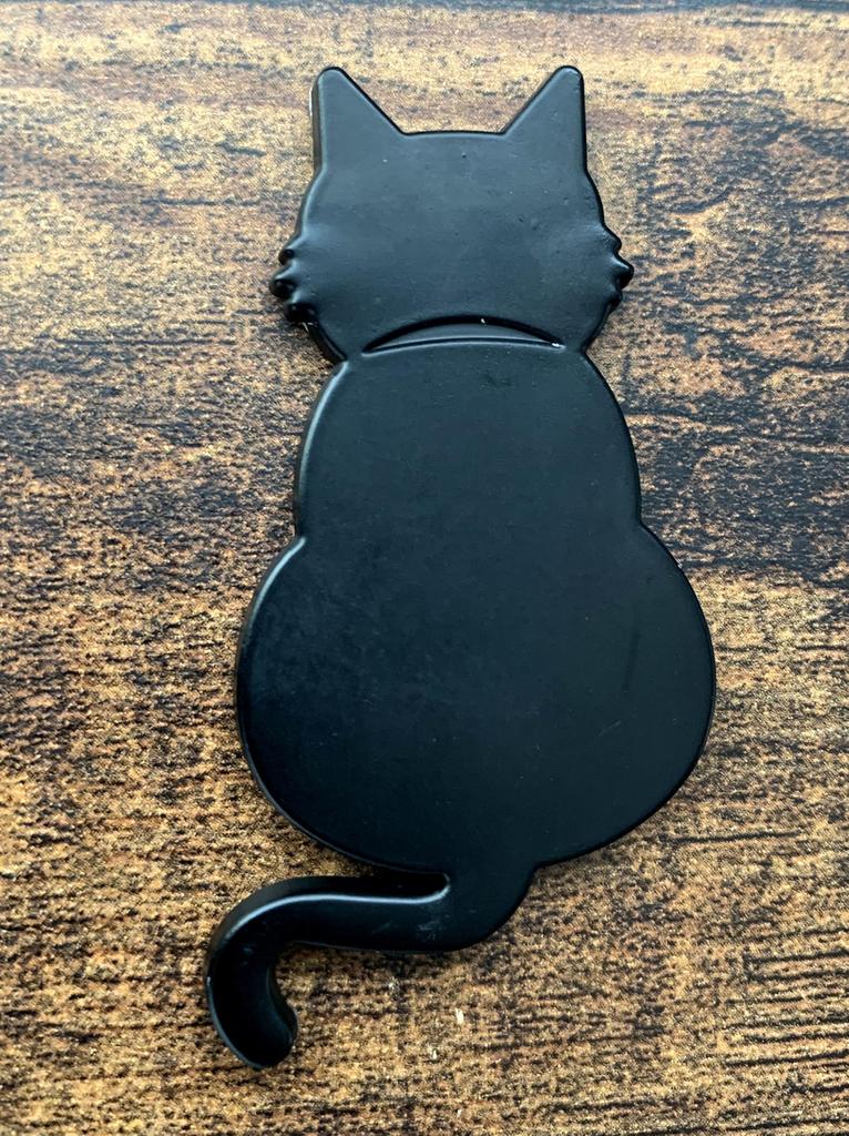 HAMUU Cat Emblem Car Metal Waterproof Sticker Waterproof Outdoor Car Sticker Decal (TYPE3)