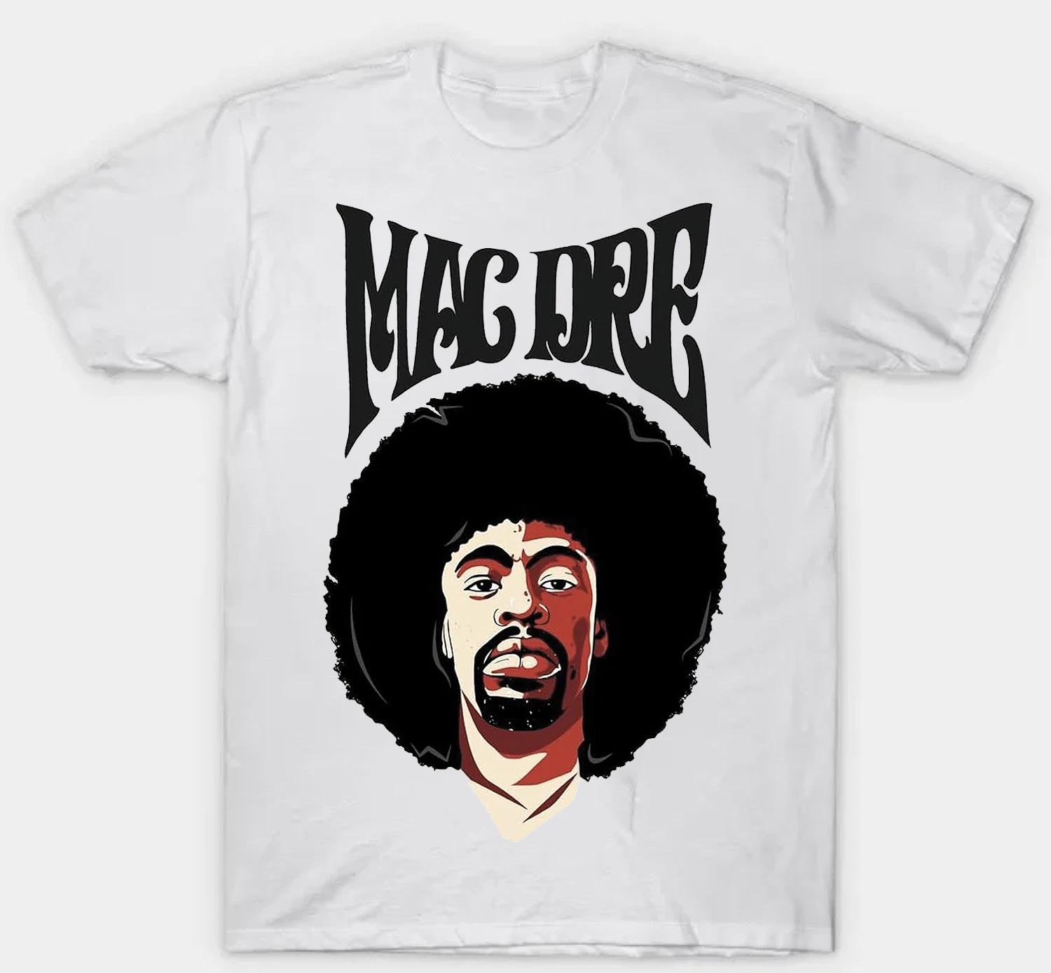 Mac Dre Thizz Nation Short Sleeve T shirt Mens Unisex S-3XL White Fan Art 4XL