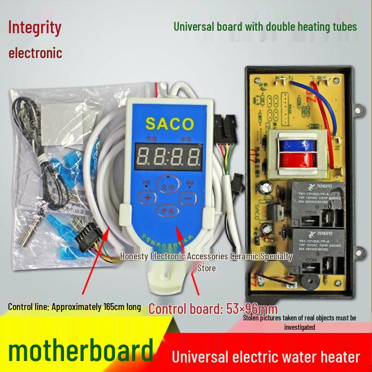 Universal Control Board for Electric Water Heater with Single/Double Pipe and Leakage Protection