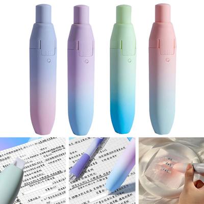 Correction Tape Compact Push-Type Correction Tool Gradient Color Stationery Correction Pen for Home School
