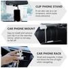 1Pc Car Phone Mount Phone Navigation Rack Rearview Mirror Clip-on Rack
