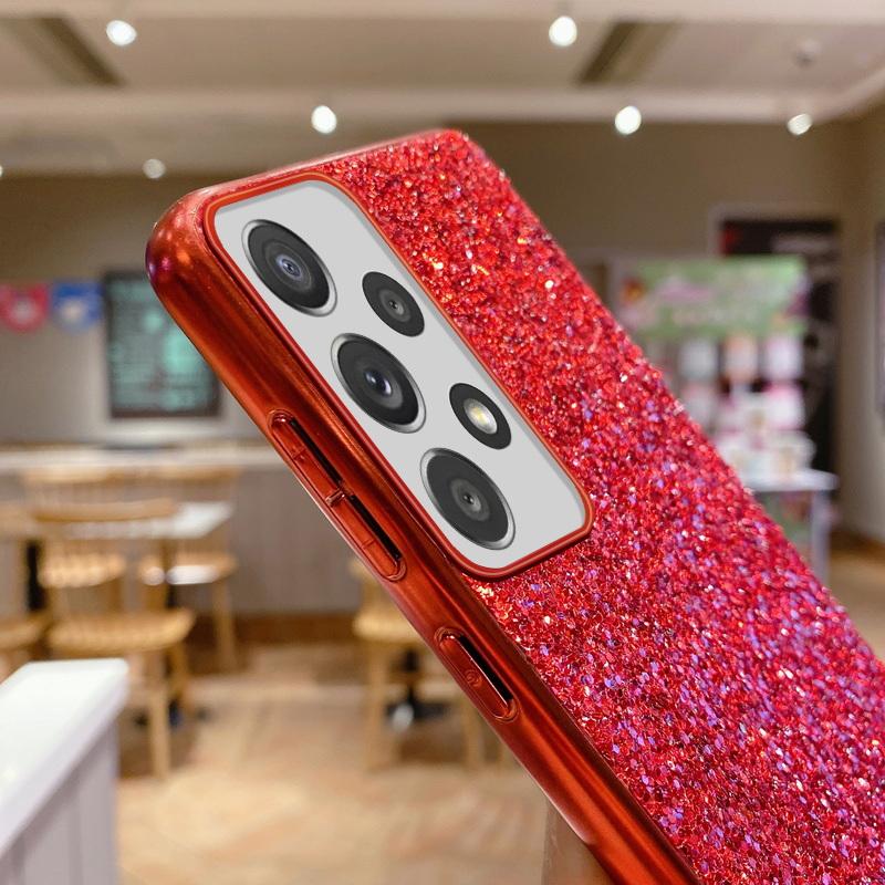Bling Glitter Soft Silica gel Phone Case Back Cover For Samsung S26 S25 S24 FE S23 Ultra S22 Plus S21 S20 A17 A16 A55 A15 A35 A25 A14 A54 A53 5G
