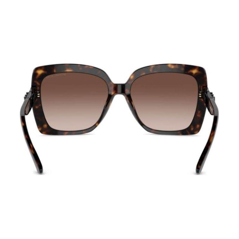 Michael Kors Temple Logo Acetate Acetate Butterfly Sunglasses Women's Tortoise