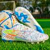 New Youth Adult Football Shoes, Men's Spikes Outdoor Sports Competition Student Training Shoes Men's