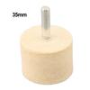 Easy to Use Wool Felt Mounted Polishing Wheel 6mm Shank Drill Attachment