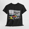 Demolition Derby Gift 4th Of July Us Flag Patriotic Driver T Shirt