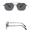 New Classic Frog-Eye Sunglasses Metal Double-Bridge Stylish UV400 Shades Eyewear for Fishing and Driving Outdoor Travel Eyewear